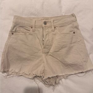 Old Navy Women's Beige Jean Shorts